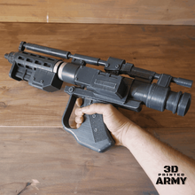 5 dróides blaster rifle arte e5 Estrela guerras andróide clone andor obi pálido Kenobi 3d print model - Mito3D