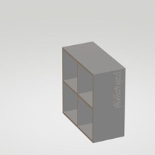 e-Flüssigkeiten-support-box 100ml verschiedene vaping vapeo Zerstäuber e-liquids 3d print model - Mito3D