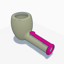 pipe mod sleve gadget tubo svapare fumare vaporizzatore 3d print model - Mito3D