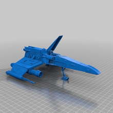 wing star wars légion d'échelle véhicules 3d print model - Mito3D
