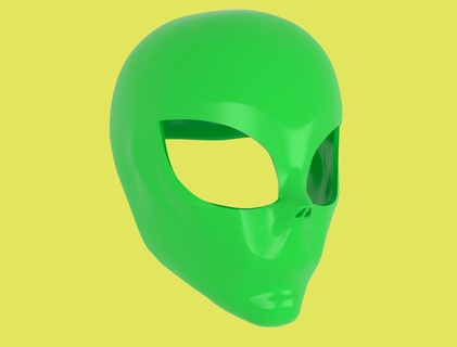 casco maschera utilizza 3d print model - Mito3D
