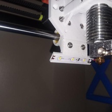 e3d ışık klibi açtı aracı anet a8 bowden hotend v6 prusa 3d yazıcı ekstruder 3d print model - Mito3D