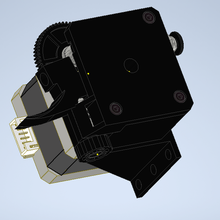 e3d titán extrusora clon paso motor montar 3d impresora partes impresión autodesk inventor titan nema17 3d_printer_extruders 3d print model - Mito3D