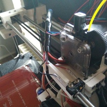 e3d Titan montieren Vulkanus v1 carriage Corexy Ader xy Direkte Fahrt Extruder titan hotend v6 Klon Filament getrieben 3d print model - Mito3D