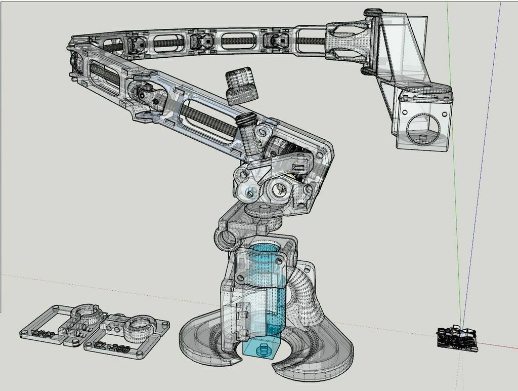 e3d v6 ekstrüder baş montaj kardan şaft direkt sürücü 3d drucker yazıcı parçalar kardanik kardasyalı kafası esnek dalga korkuyorum evrensel bağlantı sonsuz dişli solucan xy Drucker printer araçlar 3D print model - Mito3D