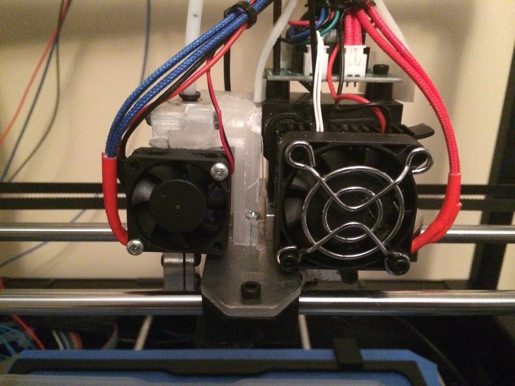 e3d Vulkan montieren Starrbot v6 3d Drucker Extruder 3D print model - Mito3D