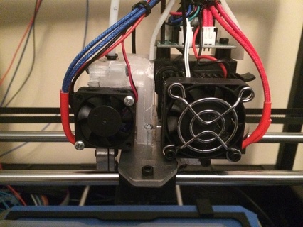 e3d volcano mount rigidbot e3d v6 e3d volcano rigidbot volcano 3d printer extruders  3d print model - Mito3D