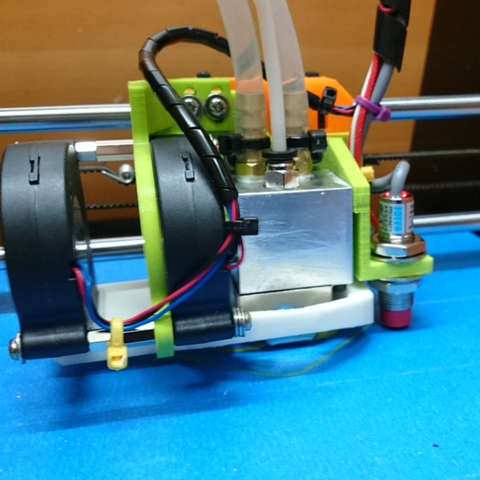 e3d-v6-wassergekühlter v10 tool e3d-hotend e3d-v6 Wasserkühlung 3D print model - Mito3D
