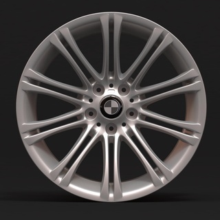 e60 sport 10 spoke rim bimmer e60 msport rim wheel disc oem scalemodel diy print rc diecast tamiya hotwheels  3d print model - Mito3D