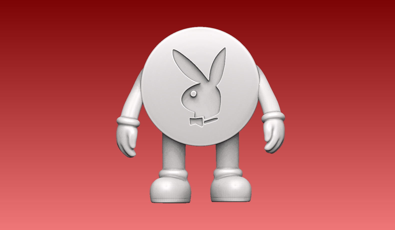 e man playboy - pill character art pop tablet mdma ecstasy drug 90's clubbing 3D print model - Mito3D