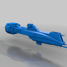 ea - hecatoncheires sınıfı savaş gemisi oyun oyuncak battleship babylon5 babylon 5 3d print model - Mito3D
