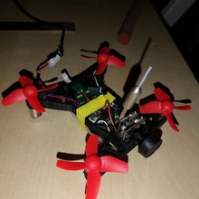 eachine chassis e010 fpv v1 gadget drone furious 3d print model - Mito3D