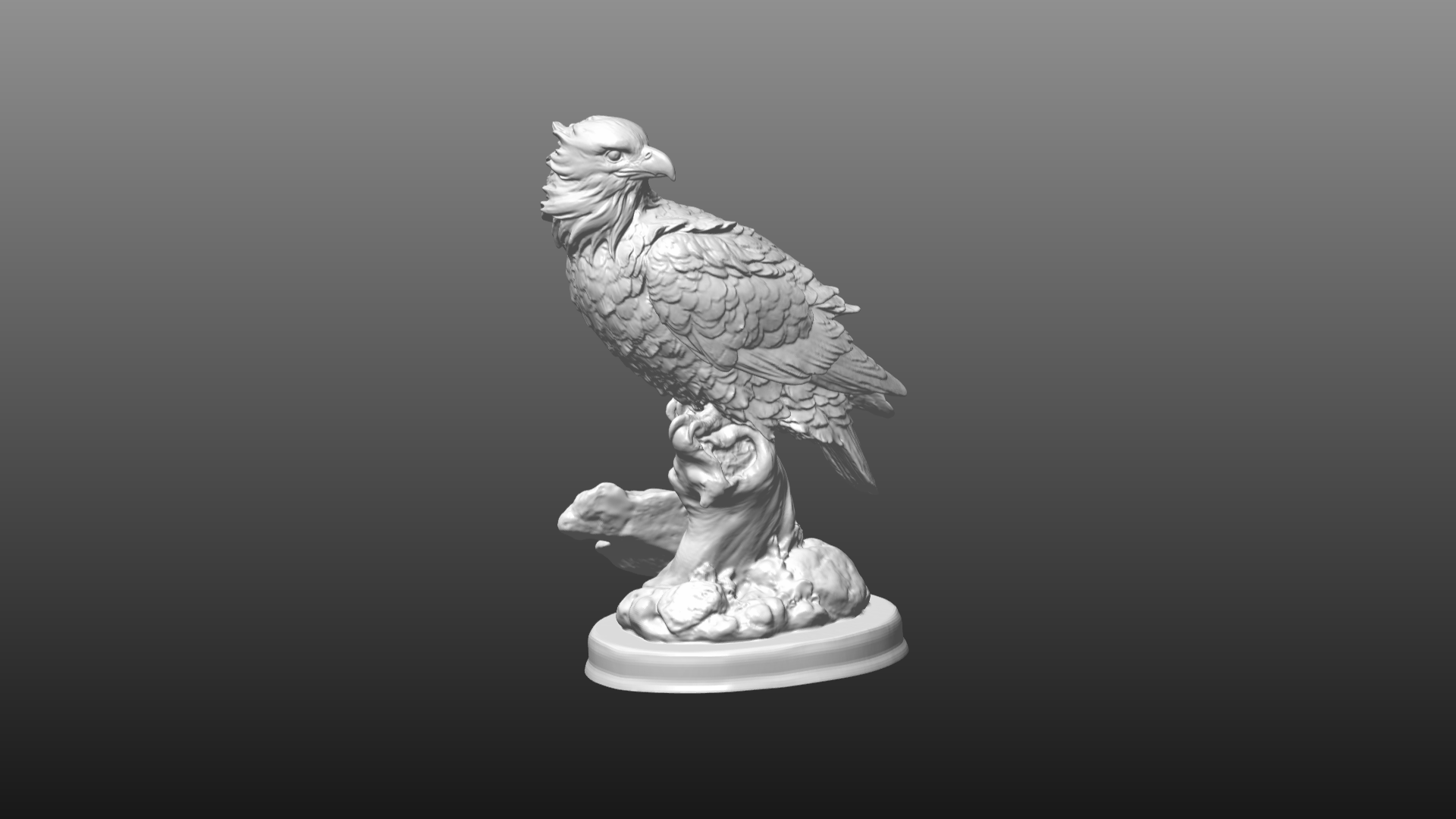 águila 3D print model - Mito3D