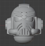 eagle 4th-gen variant space heads Game 3d print model - Mito3D