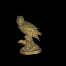 eagle bust art 3d print model - Mito3D