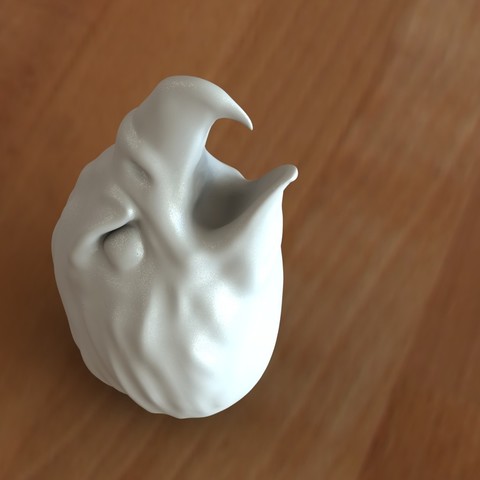 eagle head keychain jewelry pendant bird 3D print model - Mito3D