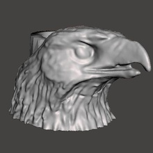 eagle matte gadget mate animal 3d print model - Mito3D