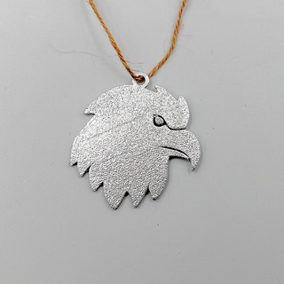 eagle pendant necklace jewelry earrings animal bird fly 3d print model - Mito3D