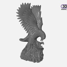 Kartal Heykeli sanat 3d tarama hayvan sistemleri ve uygulamaları heykel yılan vietnam tarar kopyaları 3d print model - Mito3D