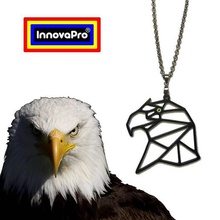 eagle totem jewelry key ring keychain pendant necklace 3d print model - Mito3D