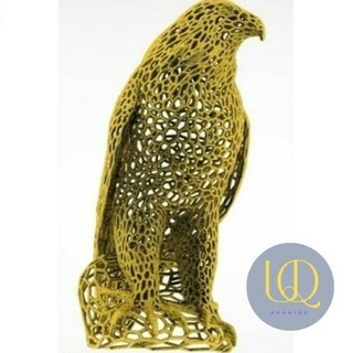 eagle voronoi unique 3d top vase best design present decor king 3d print model - Mito3D