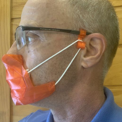 ear saver máscaras óculos moda mascarar orelha 3D print model - Mito3D