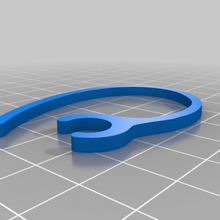 ear clip samsung sh1800 Ohr 3d_printing 3d print model - Mito3D