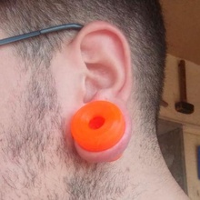 orecchio dilatatore moda squillare in sospeso espansore 3d print model - Mito3D