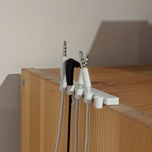 Ohr headphoneholder home hängen Kopfhörer Kopfhörer-Halter headset Wand-hängen - Organisation 3d print model - Mito3D