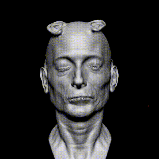 oreille homme crimes futur 3d print model - Mito3D