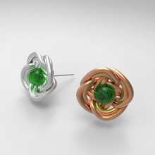 ear ring jewelry 3d print model - Mito3D
