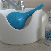 ear wash cup home Wachs Entfernung flush 3d print model - Mito3D