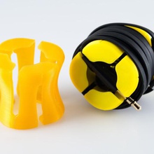 Ohrhörer-Spule gadget audio spool - Ohrhörer Fall 3d print model - Mito3D