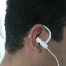 earphone ear hook earbud earhead 3d print model - Mito3D