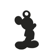 earring jewelry mickey mouse 3d print model - Mito3D
