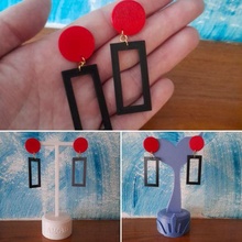 earring earrings pending jewel jewellery jewelry 3d print model - Mito3D