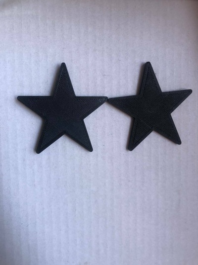 orecchino stella grande pendente orecchini gruppo musicale roccia metallo musica gioielleria depeche modalità retrò 3d print model - Mito3D