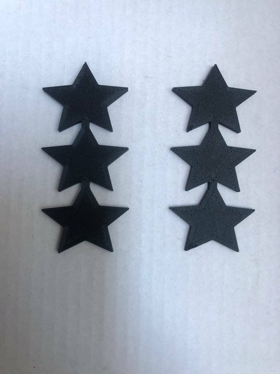 earring star three big hoops earrings pendant band rock metal music jewelry depeche mode retro 3D print model - Mito3D