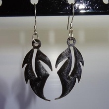 earrings jewelry buckles ears 3d print model - Mito3D