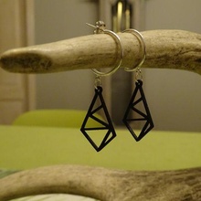earrings jewelry ear ring 3d print model - Mito3D