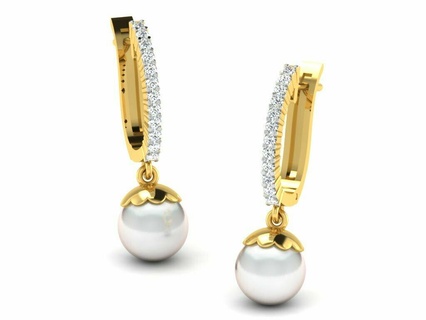orecchini 3dm stl dettaglio Immagine gioielleria oro orecchino freddo moda 3d print model - Mito3D