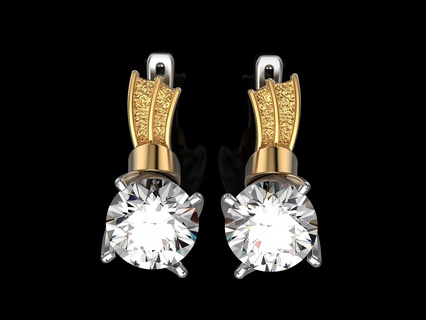 boucles d'oreilles 7 boucle d'oreille femmes bijoux impression 3dprinted imprimable conception bijou d'or mode or prototypage argent 3d print model - Mito3D