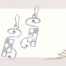 boucles d'oreilles art i81 mode Ressources bijoux téléchargements pendentif luxe 3d bijou taupes 3d print model - Mito3D