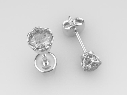 earrings dormil n lazos Jewelry pending sleepyheads  3d print model - Mito3D