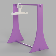 earrings exhibitor hanger 3d print model - Mito3D