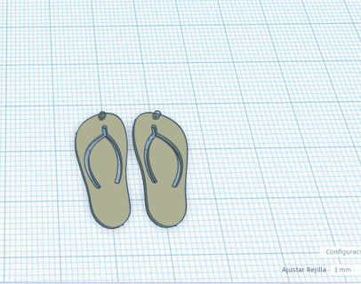 brincos sandálias orelha colares pulseiras 3d print model - Mito3D
