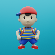 earthbound mother2 ness figure game mother videogame cult toys nintendo 3d print model - Mito3D