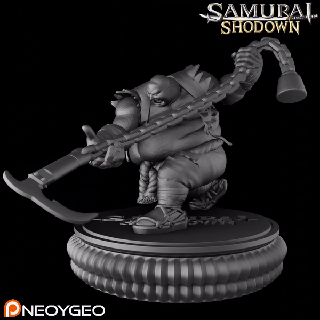 earthquake - samurai shodown 3d print model - Mito3D
