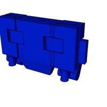 earthrise optimus riempitivo zaino 3d print model - Mito3D