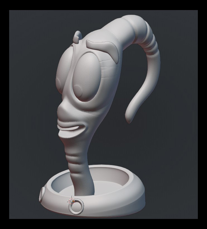 earthworm jim game art artwork retrogame 3D print model - Mito3D